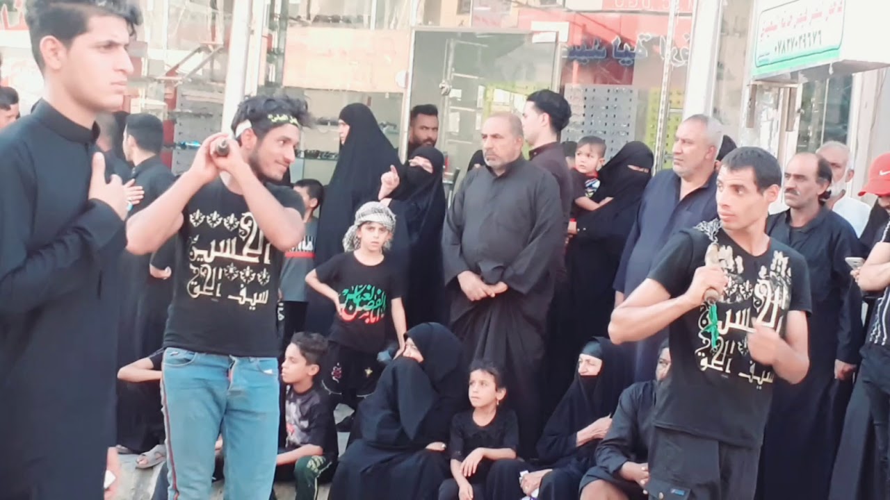 موكب غيرة العباس أهالي الشطره  يوم ٧محرم