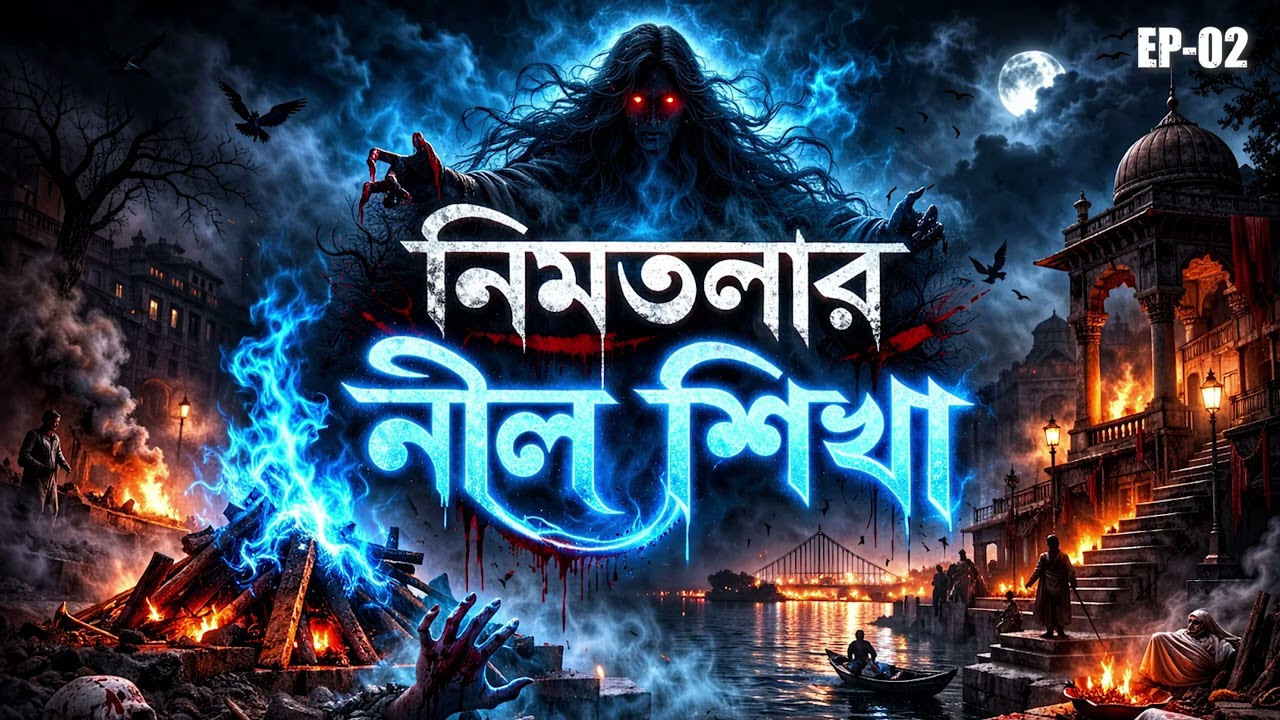 নিমতলার নীল শিখা | নামহীন মৃতের অভিশাপ | Nimtala Burning Ghat Horror Story