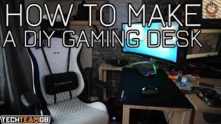 Want to make your own custom diy gaming desk? i made one for myself,
so thought i'd show you how went about it, and give an idea of can ...
