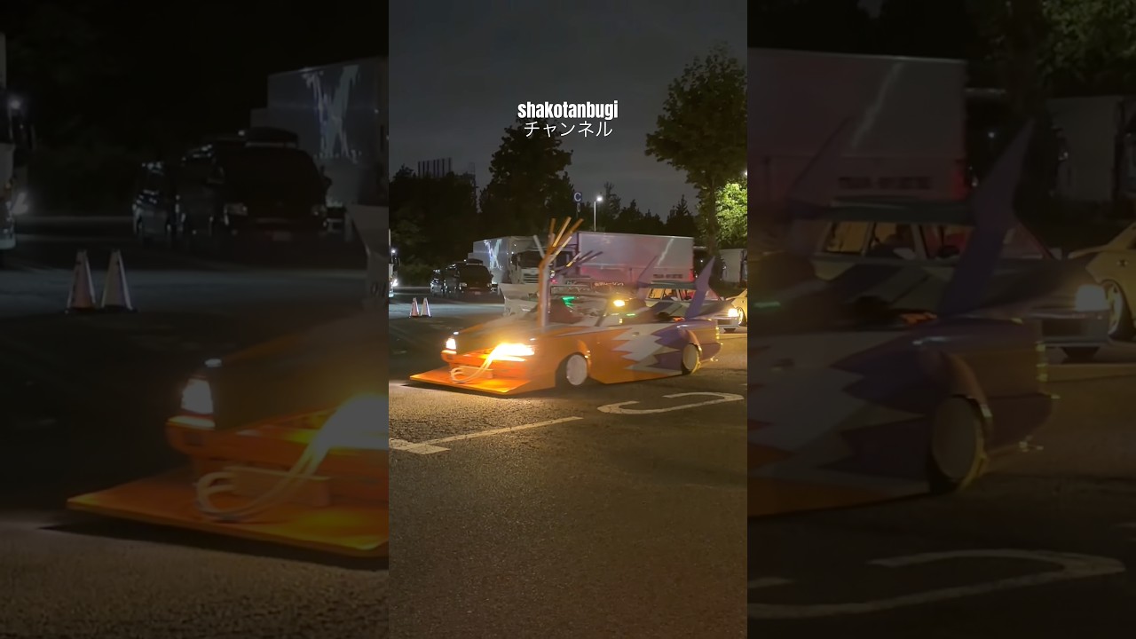 【街道レーサー】某駐車場に集結!