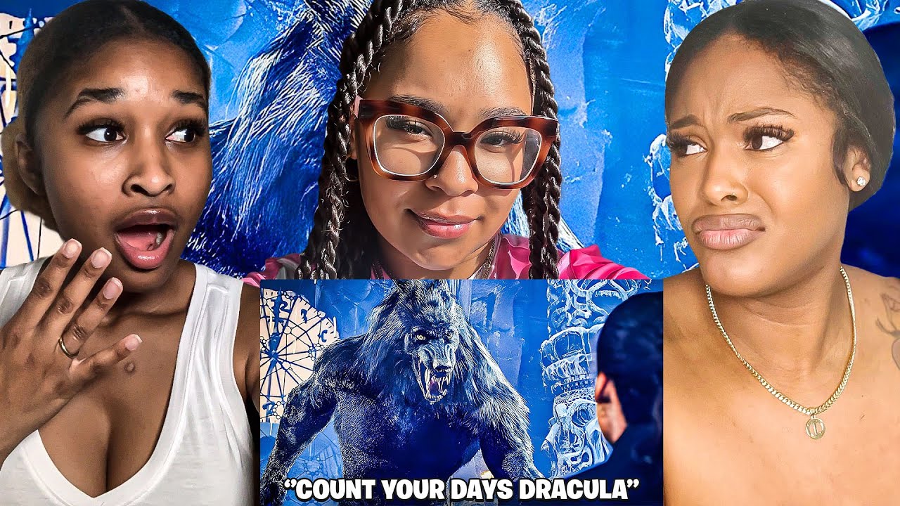 When VAN HELSING put DRACULA in a coffin after becoming a WEREWOLF(BlankBoy)