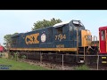 Lake Shore Railway Museum Surprise Donation GE U36B CSX MCVX 7764 Lake Shore Railway Museum Surprise Donation GE U36B CSX MCVX 7764