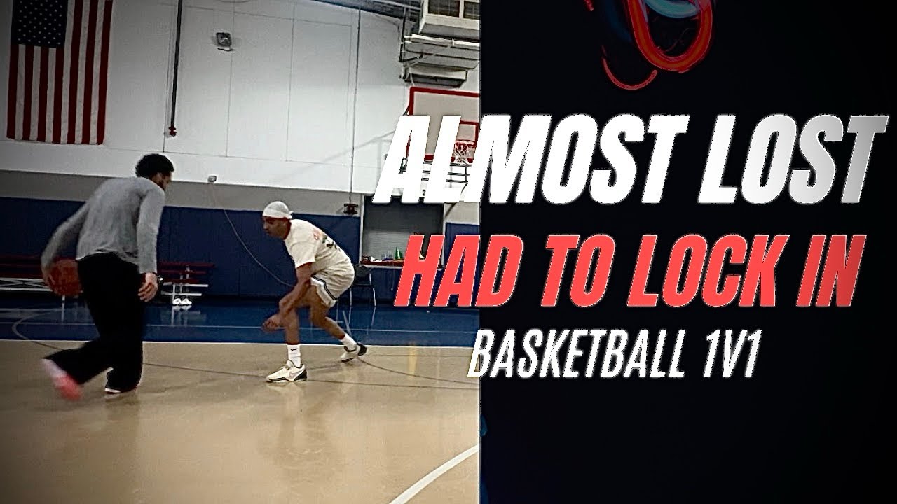 Basketball 1v1 [Almsot lost , had to lock in] - YouTube