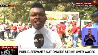 Celebrity National Day of Action | Public servants embark on nationwide protest over wages Profile
