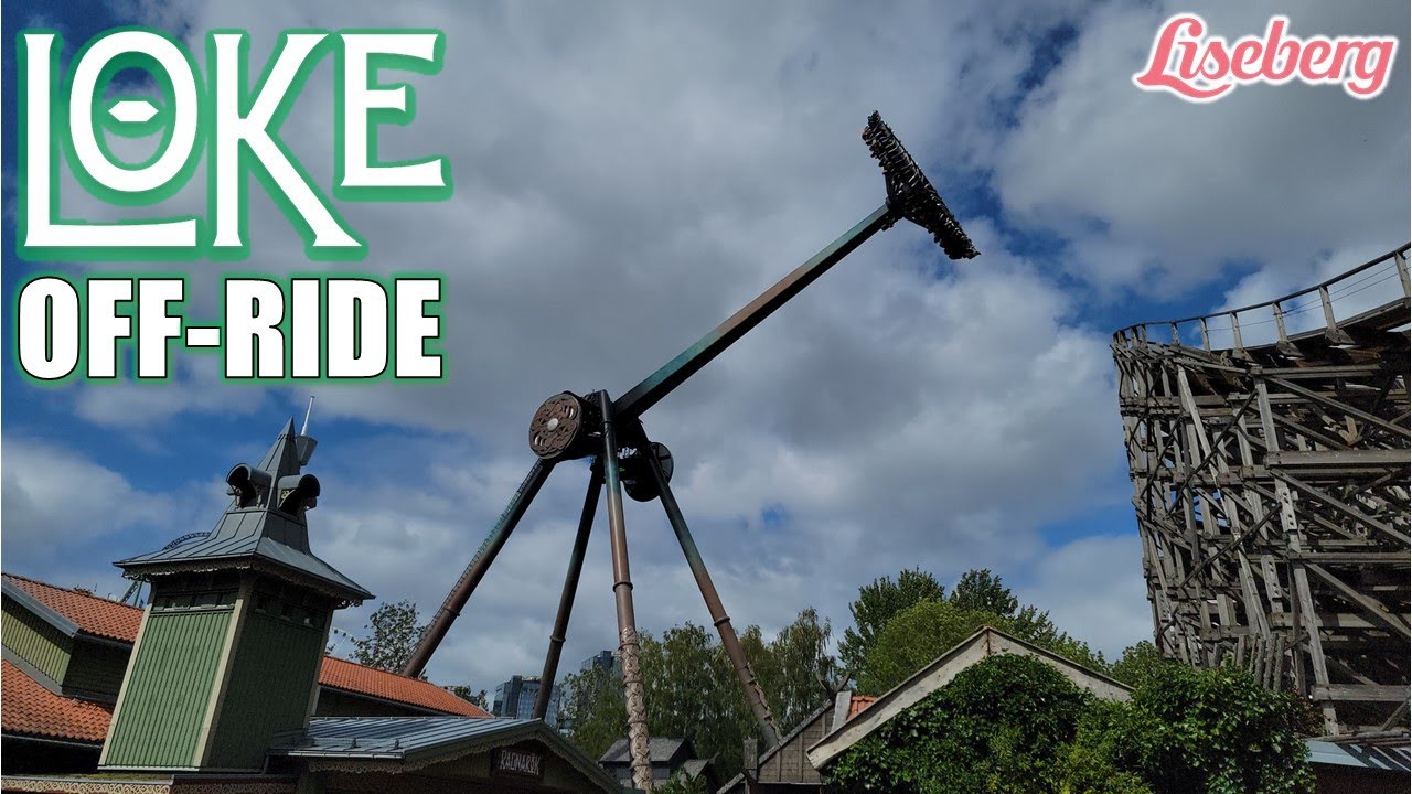 Loke Off-Ride Footage, Liseberg Intamin Gyro Swing | Non-Copyright ...