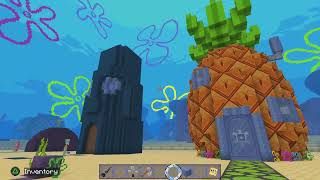فلم ماين كرافت: سبونج بوب يساعد شفيق في العزف| Minecraftmovie #minecraft #movie #ماينكرافت screenshot 4