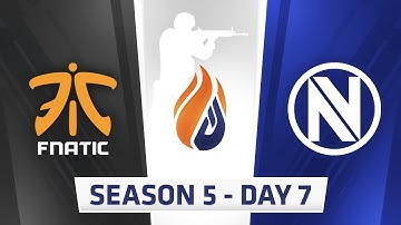 ECS Season 5 Day 7 - Fnatic vs Envyus - Inferno