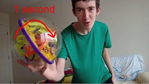 Can I beat the Perplexus world record?