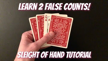 2 More Versions Of The Elmsley Count! Sleight Of Hand Tutorial