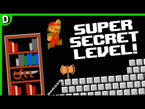 Super Mario Bros Super Secret Level Walkthrough!