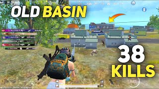 38 KILLS 🔥 OLD BASIN HOT DROP 1VS4 CLUTCH | SOLO VS SQUAD | PUBG MOBILE LITE