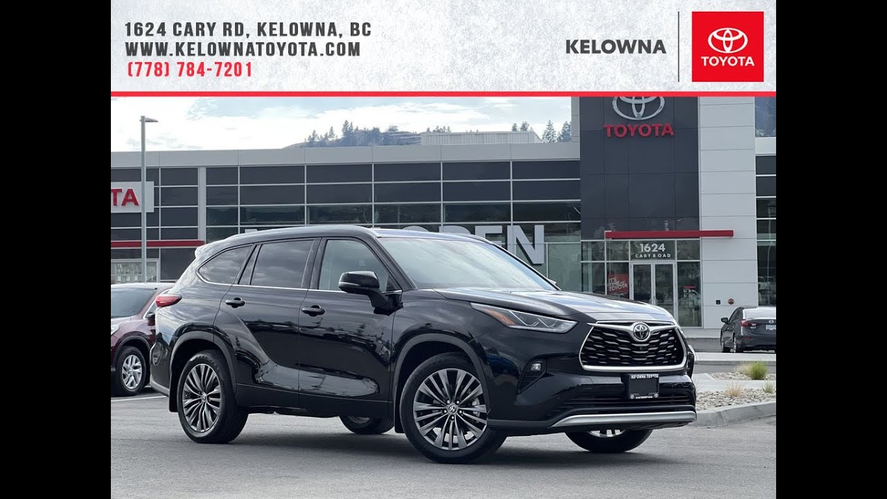 Black 2020 Toyota Highlander Limited | 7 Passenger | Panoramic Roof | Satellite Radio | Full Safety