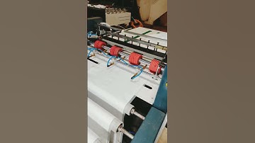 Automatic Woven Bag Cutting and Stitching Machine | Bag Conversion System (BCS) #shorts #trending