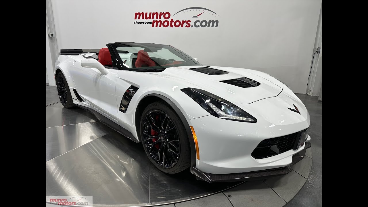 2019 SOLDSOLDSOLD Calloway Corvette Z06 2LZ Conv Supcrgd 757hp 777tq Auto  ArcticWhite/AdreanlineRed