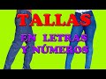 Tallas en nmeros y letras xs s m l xl xxl equivalencia