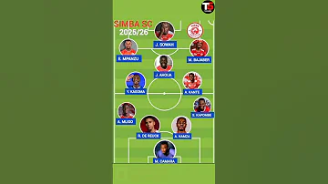 KIKOSI KIPYA CHA KWANZA CHA SIMBA SC MSIMU WA 2025 2026 Shorts Youtubeshorts Shortvideo 