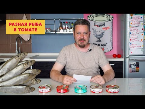 Разная мелкая рыба в томатном соусе
