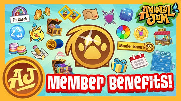 Animal Jam Club Membership Benefits!