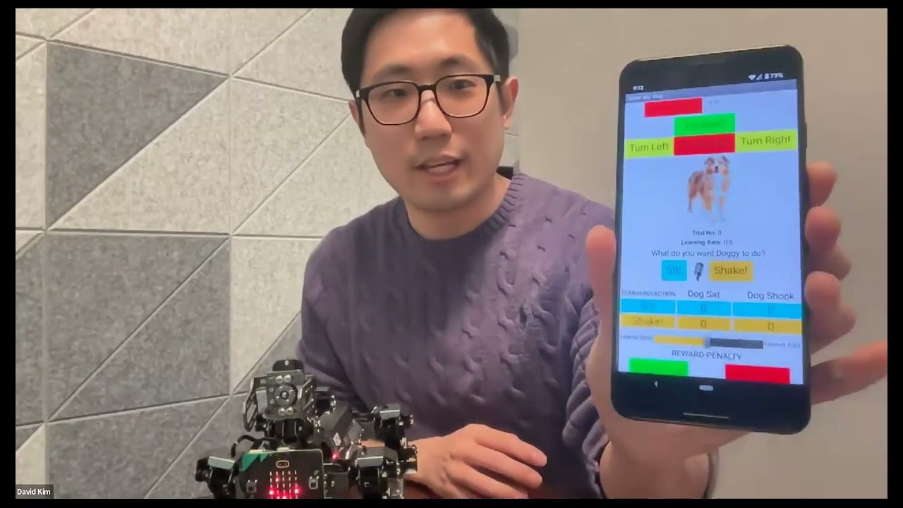 SCF-MIT Conference Series: Reinforcement Learning/Robotics Using MIT App Inventor by David Kim