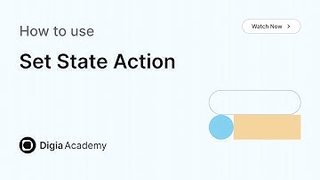 How to use Set State action in Digia Dashboard | Step-by-Step Tutorial | Digia Academy