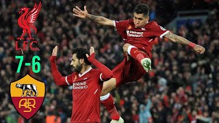 Liverpool vs AS Roma 7 6, Semifinal UCL 2018   All Goals and Highlights