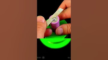 How to easily solder 18650 lithium batteries using a soldering iron #18650lithiumbattery #flux