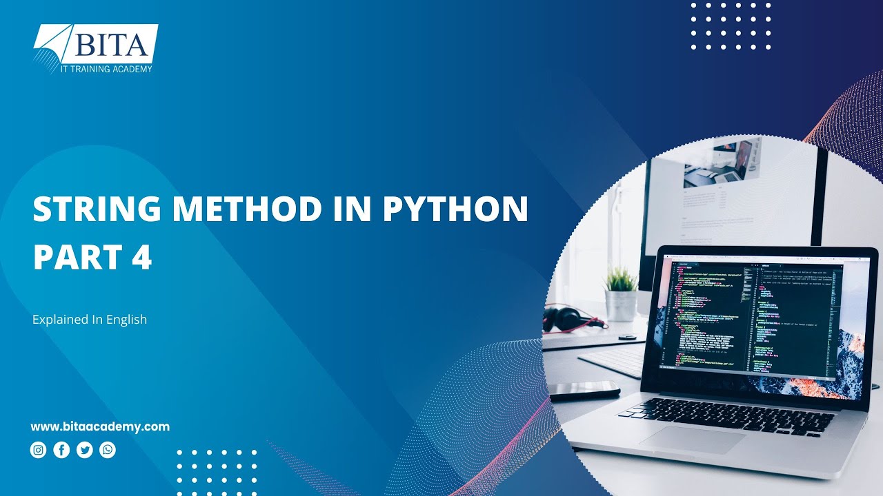 String methods in Python | Python string built-in methods | built-in ...