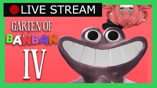 🔴Garten of Banban 4 | THEY HIRED REAL VOICE ACTORS?!?!?