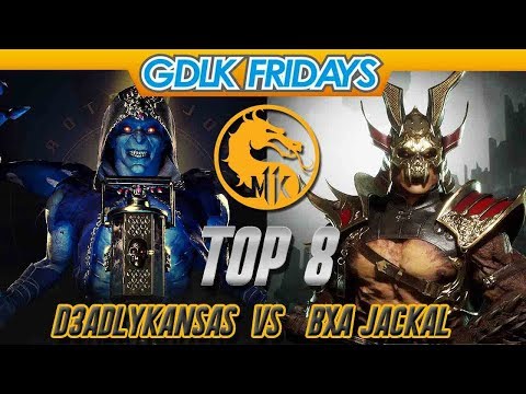 Mortal Kombat 11『 TOP 8 』BXA Jackal (Shao Kahn) vs D3adlyKansas (Kollector) [1080p/60fps]