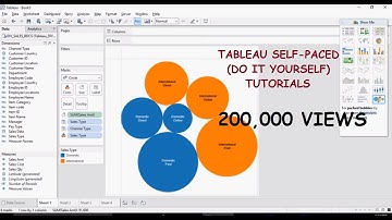 Tableau - Do it Yourself Tutorial - Getting Started - DIY# 1-of-50