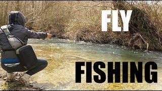 Fly Fishing: MY FIRST TROUTS: River Practice C&R