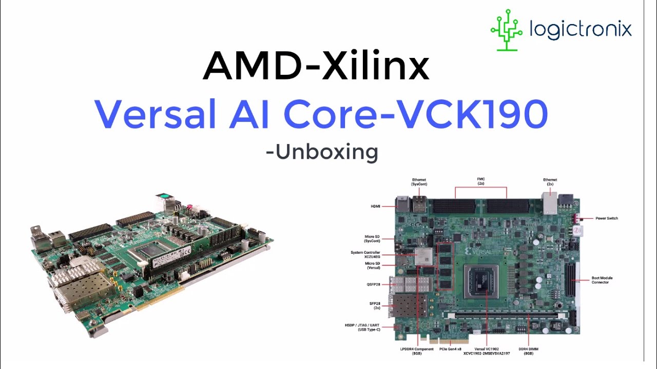 Versal VCK190 Unboxing - AMD Xilinx - YouTube