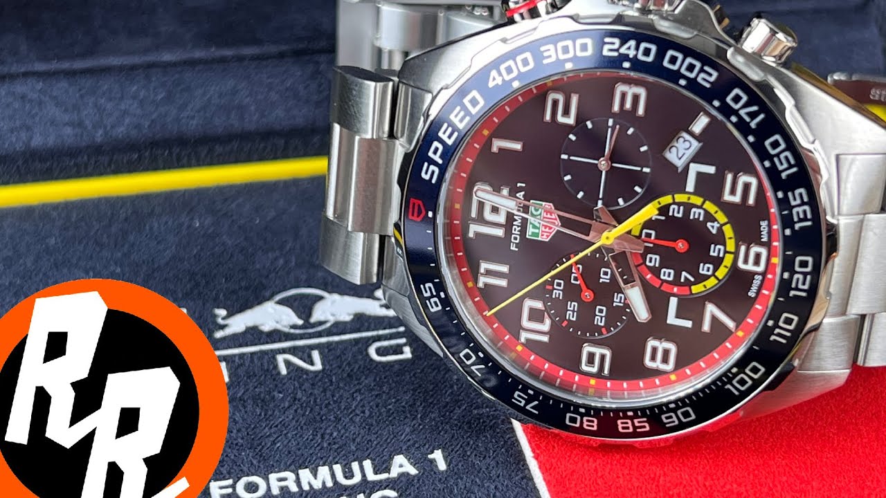 Arthur Conan Doyle Transplant Diplomati Tag Heuer Formula 1 Red Bull Racing Edition - YouTube