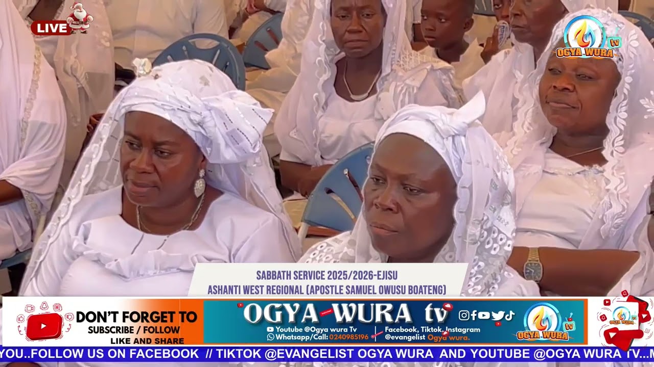 Ежегодная региональная конвенция Ашанти — Субботнее богослужение, часть 2.