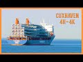 4h spectacular cuxhaven ship spotting  4k