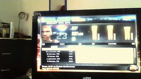 Nba 2k11 MJ Creating A Legend