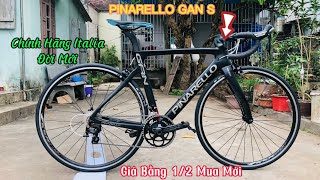 Pinarello Gan S, Rất Đẹp Và Rẻ, Xe Đạp Chính Hãng Italy, Sách Tay Nhật Bản, Funcrum, Shimano japan