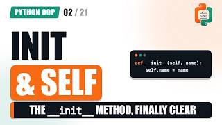 Python __init__ and self Finally Explained | OOP #2