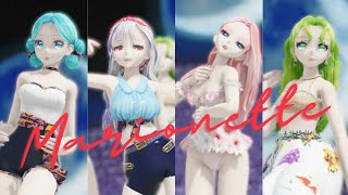 [MMD] Miku.Haku.Luka.Gumi ● Stellar / Marionette ●