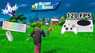 Fortnite Unreal Ranked Reload On Xbox Series S Keyboard Mouse Gameplay 120 Fps