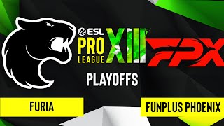 CS:GO - FURIA vs. FunPlus Phoenix [Inferno] Map 3 - ESL Pro League Season 13 - Playoffs