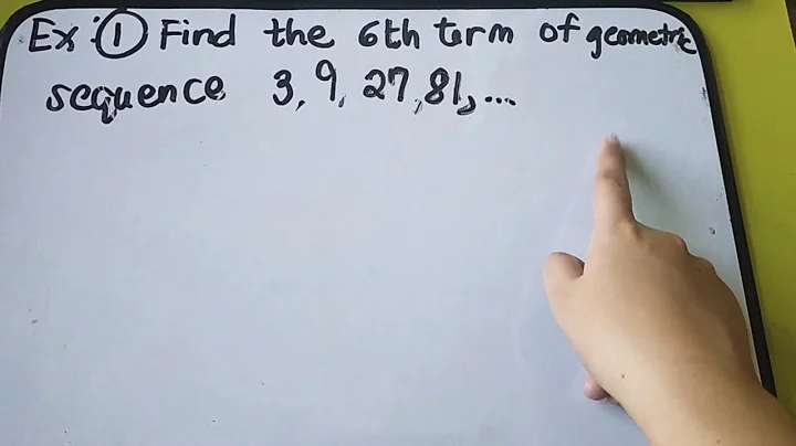 Finding nth term of Geometric Sequence