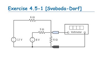 Exercise 4.5-1 Mesh-Current Analysis [Svoboda-Dorf] - Introduction to Electric Circuits 9th Edition