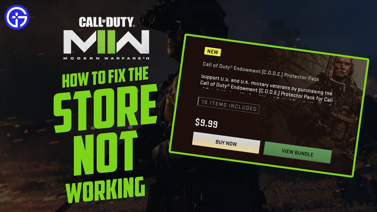 Modern Warfare 2 “Store not working” error: How to fix, possible