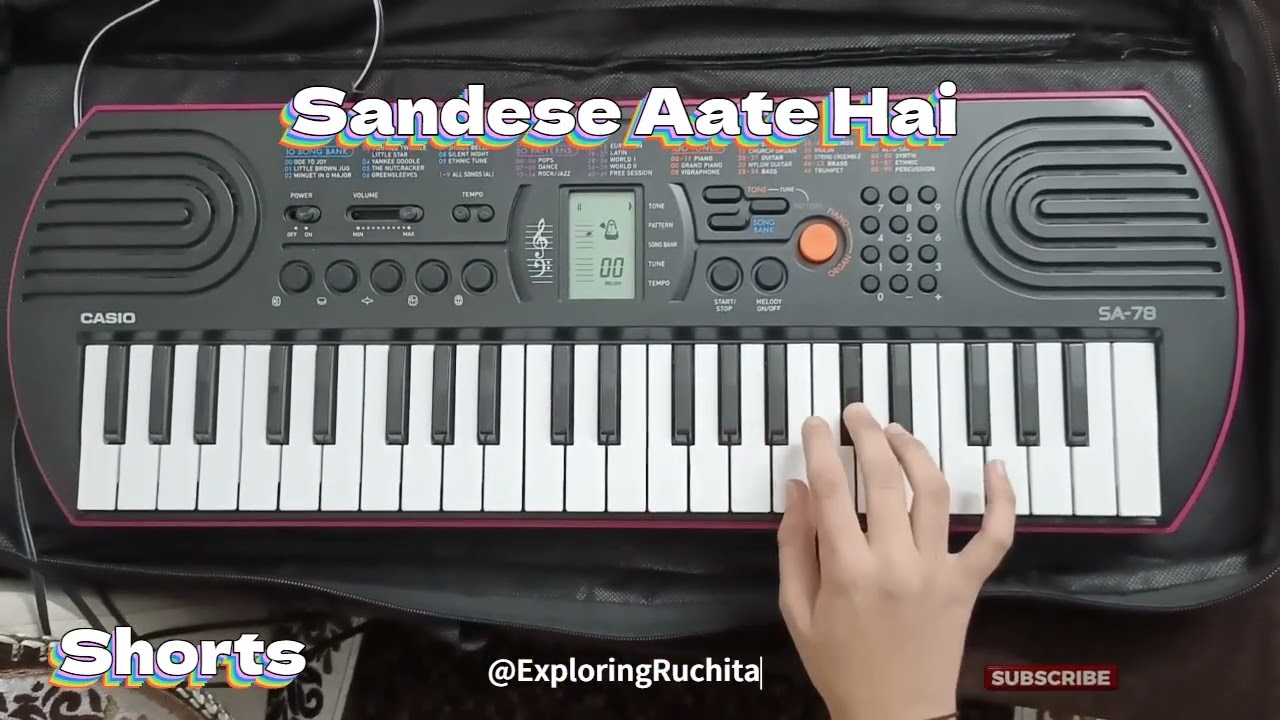 Sandese Aate Hai-Piano Cover Tutorial | Border | संदेसे आते हैं | Patriotic Deshbhakti Song 
