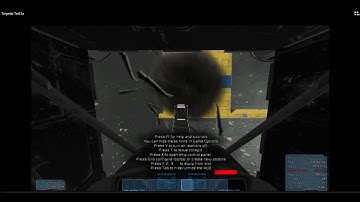 Space Engineers    Torpedo Test    Alpha Footage 10 2013
