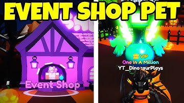 BUYING THE HALLOWEEN EVENT SHOP PET in Roblox Mining Simulator 2