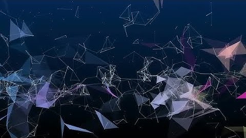 Plexus Lines And Shapes Stock Motion Graphics