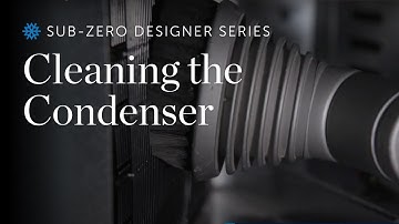 Sub-Zero Designer Series - How To Clean the Condenser