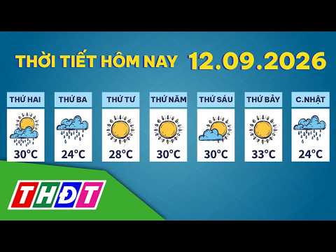 Weather Forecast for 9/12/2026 | THDT